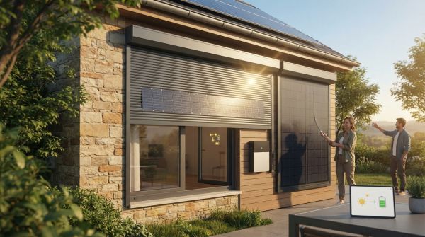 10 raisons de choisir des volets roulants solaires flexibles pour l'autonomie énergétique