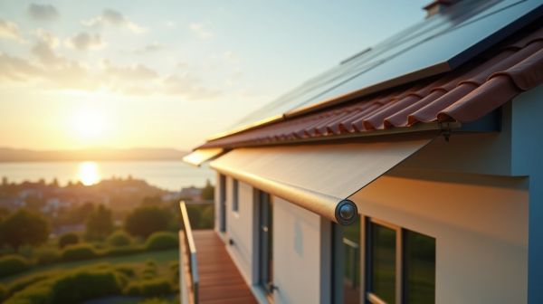 Autonomie énergétique avec les volets roulants solaires flexibles